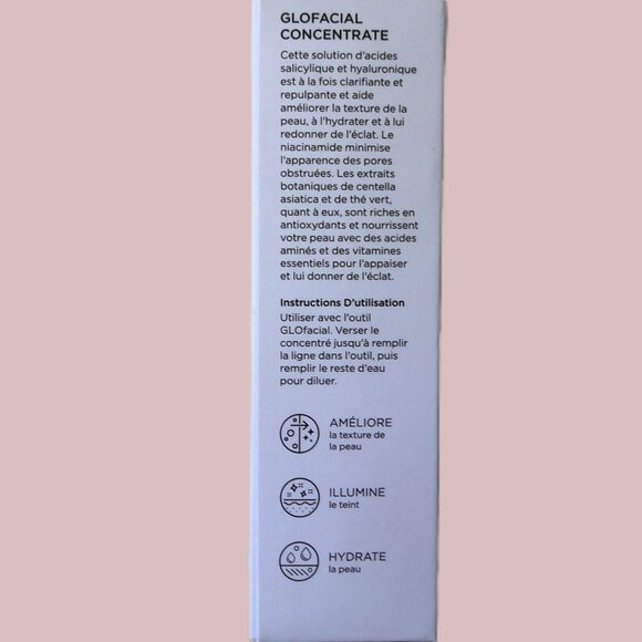 New BEAUTYBIO Glofacial Concentrate Resurface Brighten Hydrate Plump NIB 0.7 oz - Picture 4 of 5